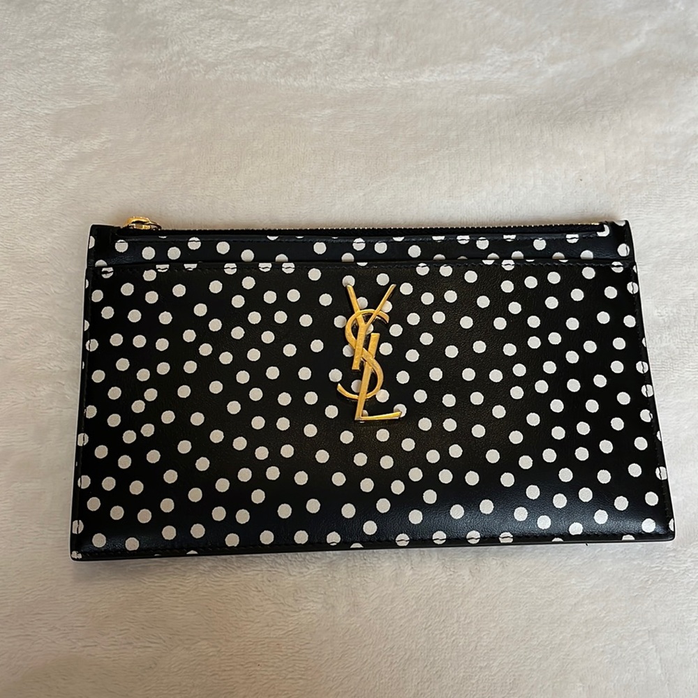 Ysl zip pouch